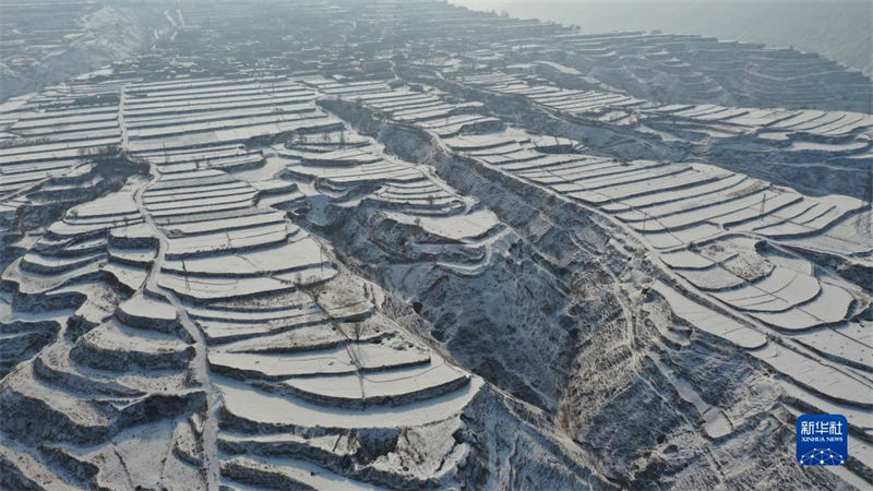 China registra queda de neve em várias cidades