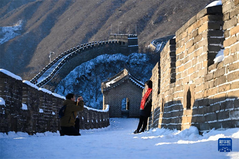 Galeria: Mutianyu da Grande Muralha depois da queda de neve