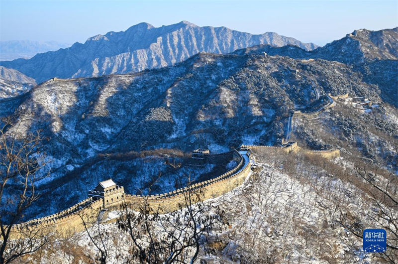 Galeria: Mutianyu da Grande Muralha depois da queda de neve