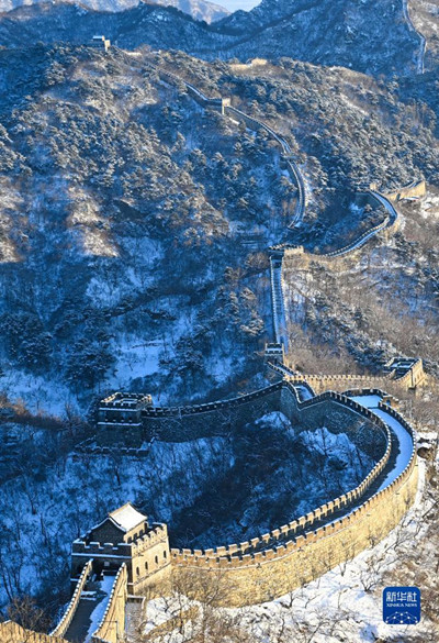 Galeria: Mutianyu da Grande Muralha depois da queda de neve