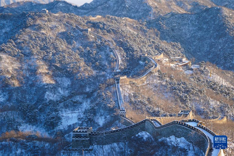 Galeria: Mutianyu da Grande Muralha depois da queda de neve