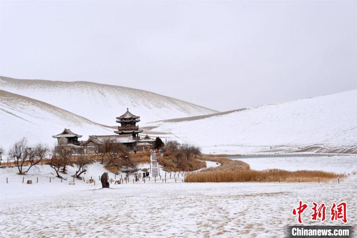 Galeria: Dunhuang recebe queda de neve