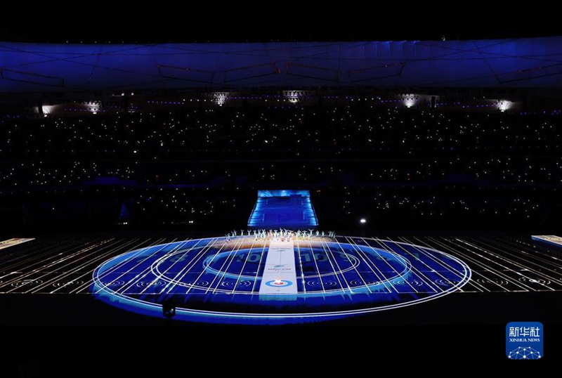 Cerimônia de abertura dos Jogos Paralímpicos de Inverno de 2022 realizada em Beijing