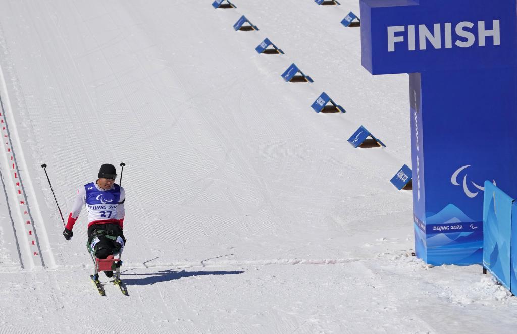 Liu Zixu conquista primeira medalha de ouro da China no biatlo nos Jogos Paralímpicos de Beijing 2022