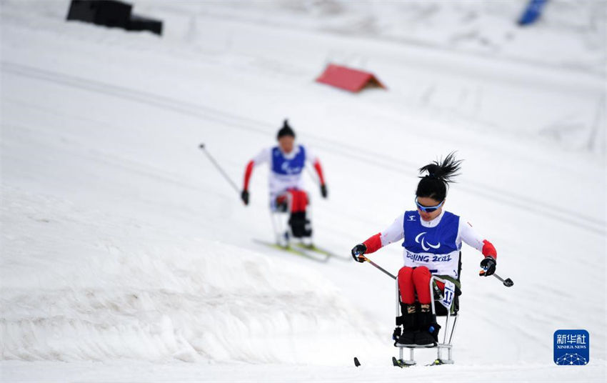 Yang conquista segunda medalha de ouro no sprint sentado cross-country, 10ª da China nos Jogos Paralímpicos de Beijing