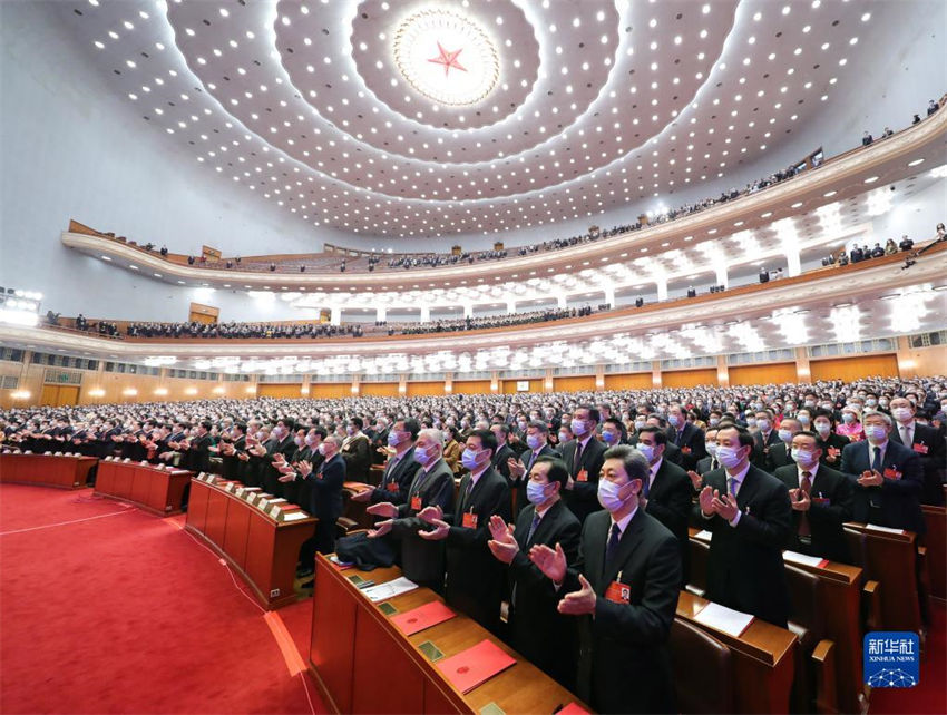 Legislatura nacional da China realiza reunião de encerramento da sessão anual