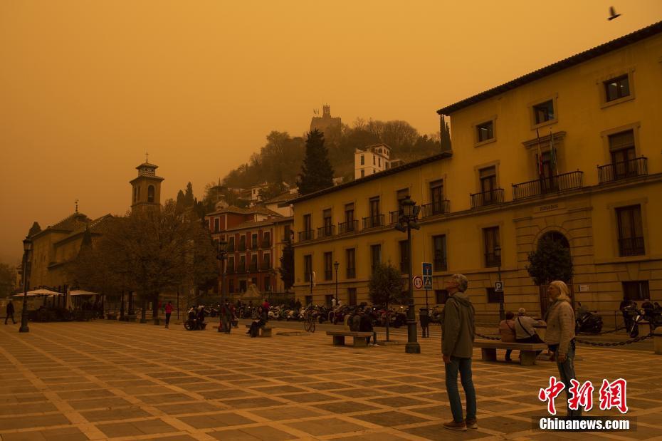 Tempestade de areia afeta qualidade do ar em vários países europeus