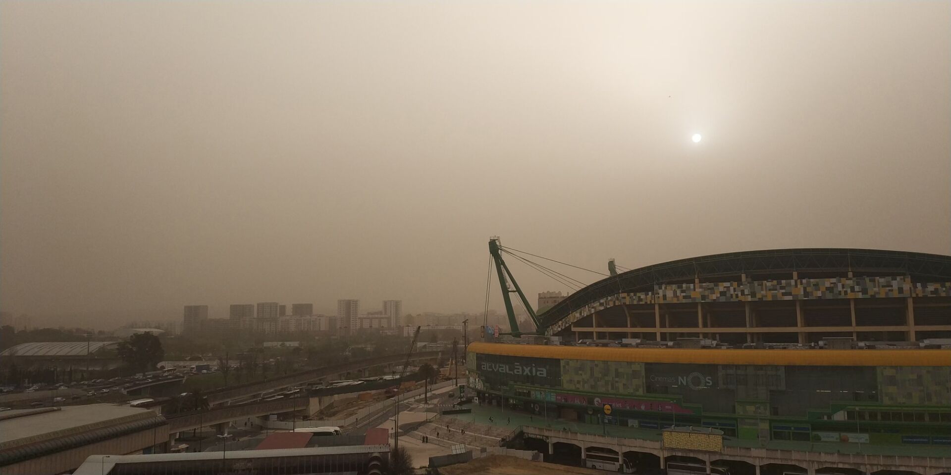 Tempestade de areia afeta qualidade do ar em vários países europeus