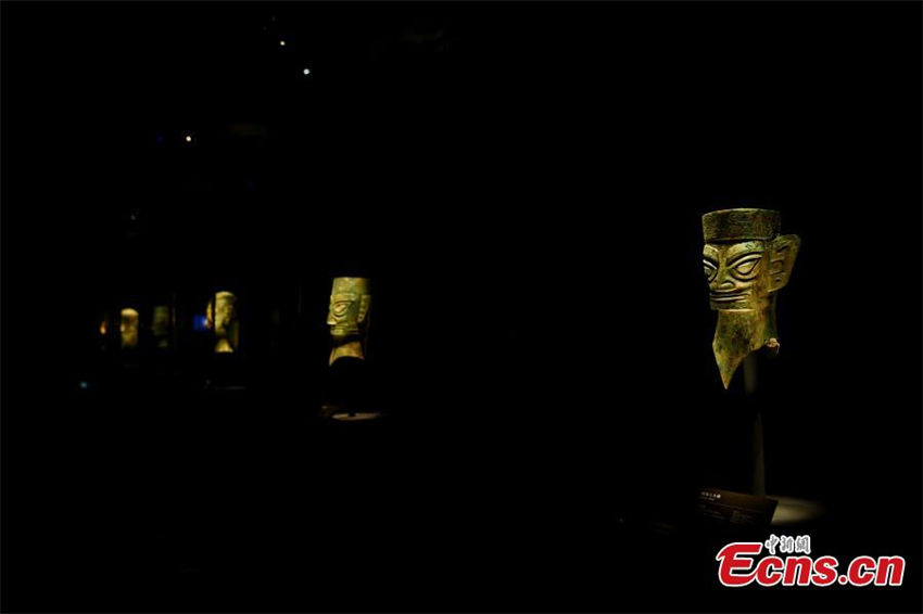 Salão recém-renovado do Museu de Sanxingdui aberto ao público