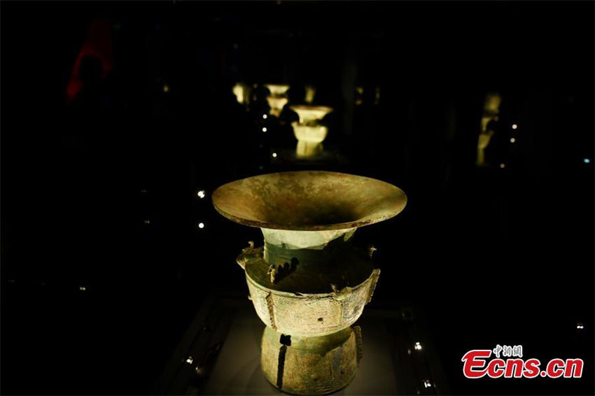 Salão recém-renovado do Museu de Sanxingdui aberto ao público