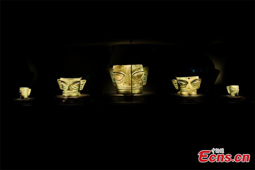 Salão recém-renovado do Museu de Sanxingdui aberto ao público