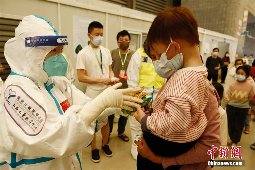 Galeria: hospital de campanha do Centro Nacional de Exposições de Shanghai