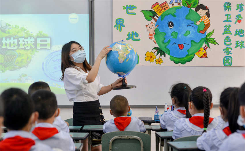 China celebra o Dia da Terra