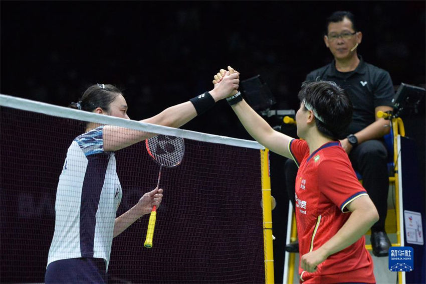 Seleção feminina chinesa de badminton é vice-campeã na Copa Uber