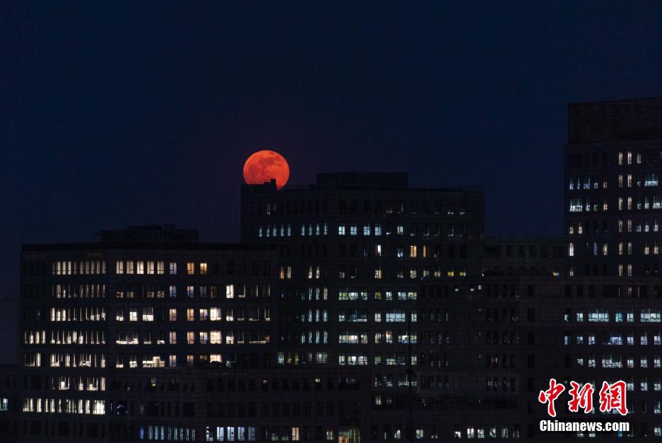 Galeria: lua cheia ilumina céu noturno de Beijing 