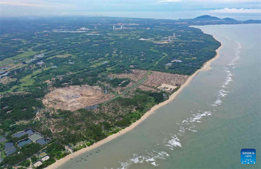 Construção do primeiro campo de lançamentos de espaçonaves comerciais da China começa em Hainan