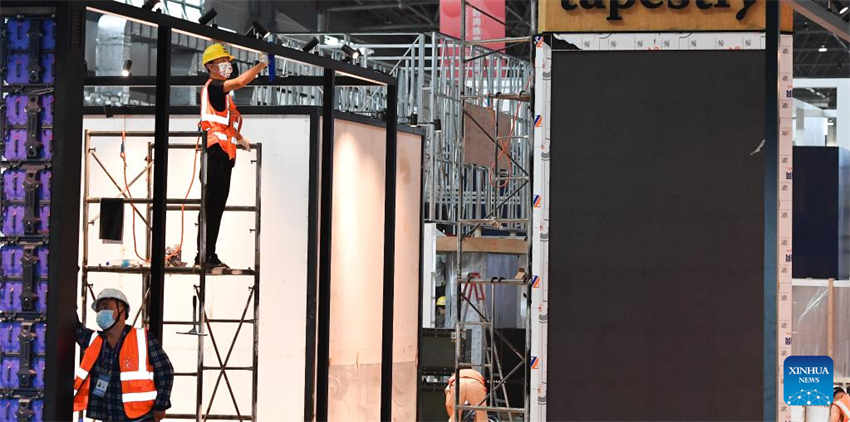 Haikou se prepara para a 2ª Exposição Internacional de Produtos de Consumo da China