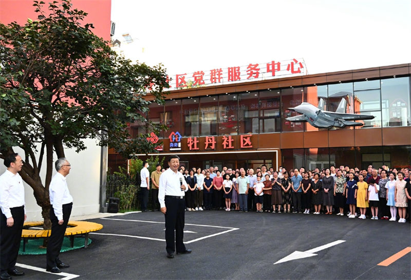 Xi Jinping inspeciona cidade de Shenyang, nordeste da China