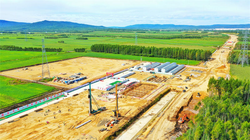 China inicia construção da estação ferroviária de alta velocidade mais setentrional do país