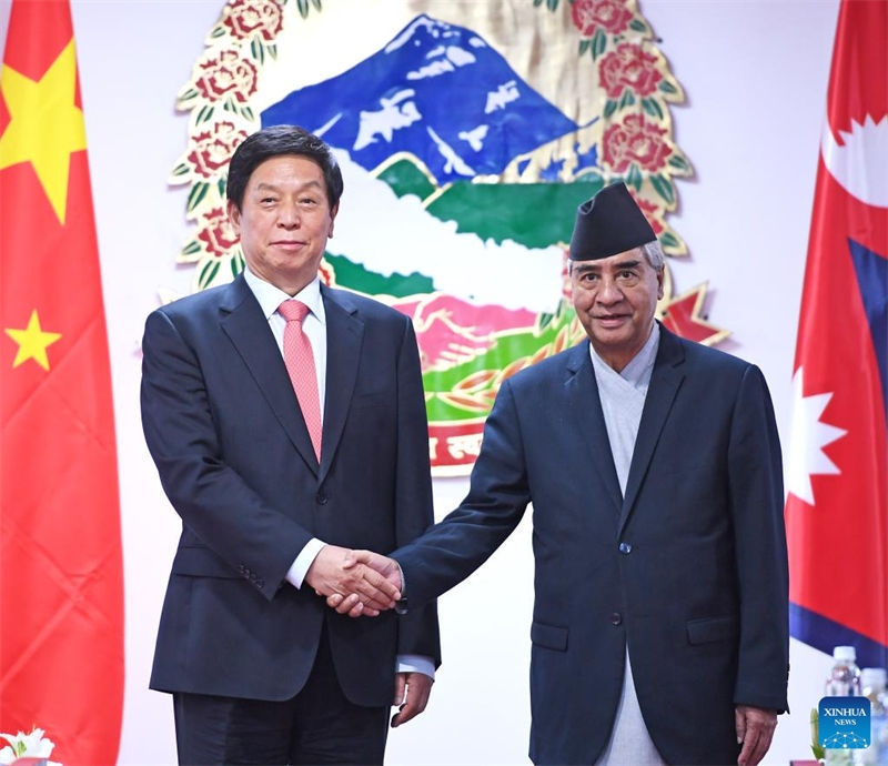 Mais alto legislador chinês faz visita oficial de boa vontade ao Nepal