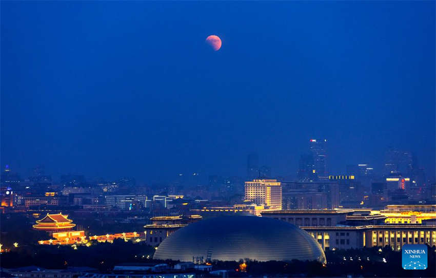 Galeria: eclipse lunar total em Beijing