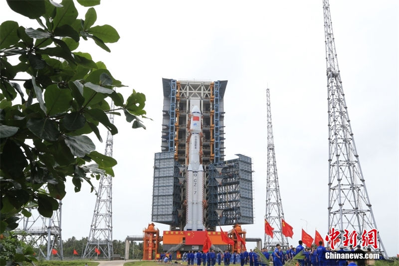 China fará lançamento do cargueiro espacial Tianzhou-5