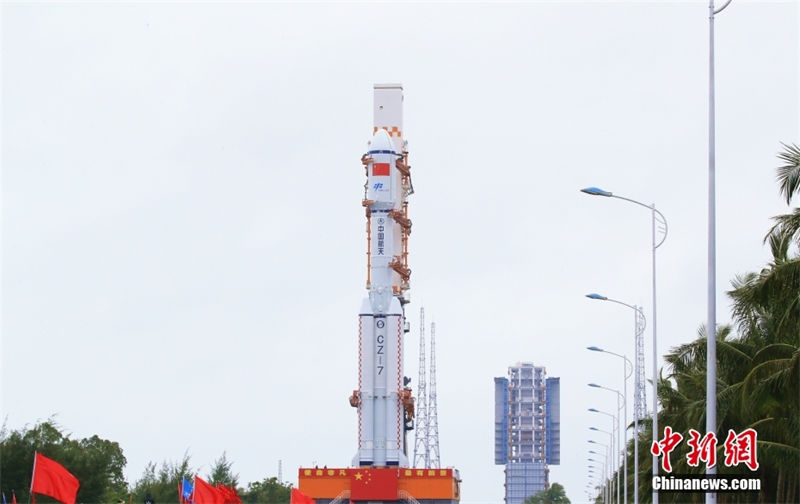 China fará lançamento do cargueiro espacial Tianzhou-5