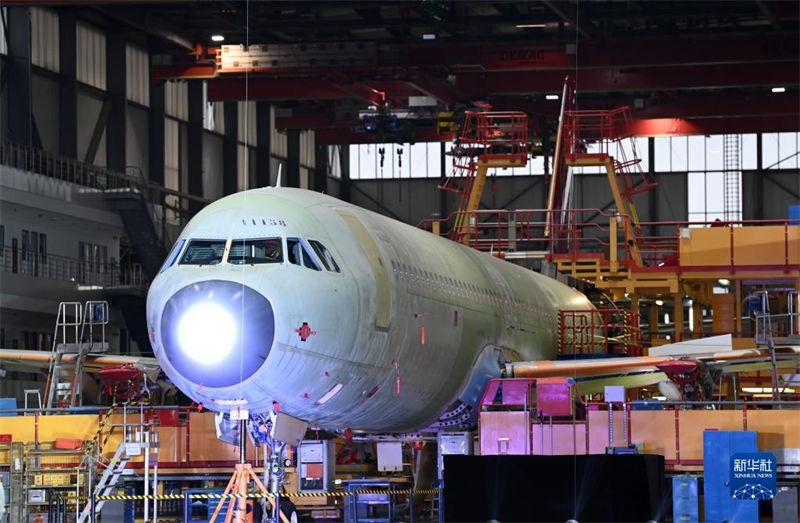 Airbus começa a fabricar o A321 em Tianjin, na China