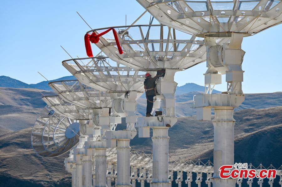 Integração de hardware é concluída no Radiotelescópio Solar em Sichuan