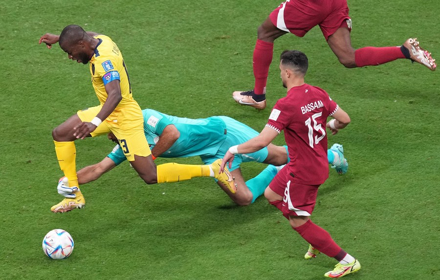 Copa do Mundo: Valencia dá vitória ao Equador por 2 a 0 sobre o Catar