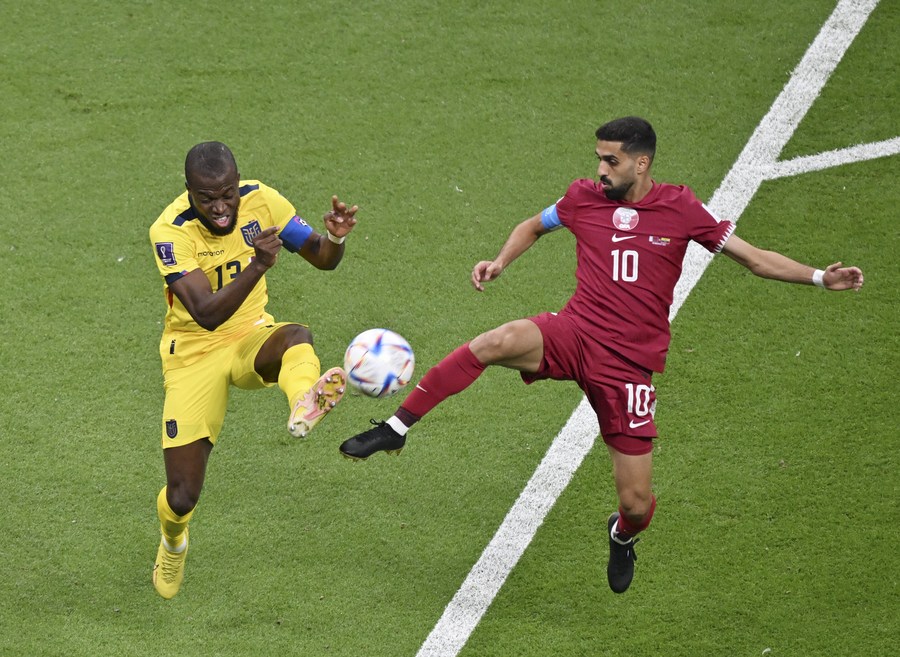 Copa do Mundo: Valencia dá vitória ao Equador por 2 a 0 sobre o Catar