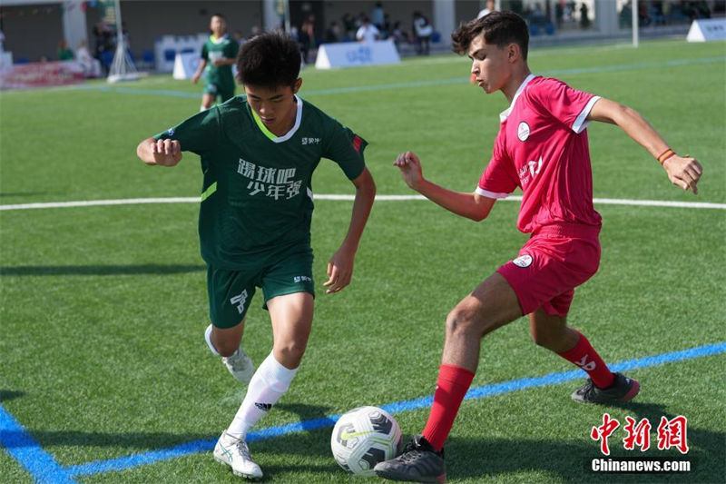 Evento de intercâmbio juvenil China-Catar de Cuju é realizado em Doha