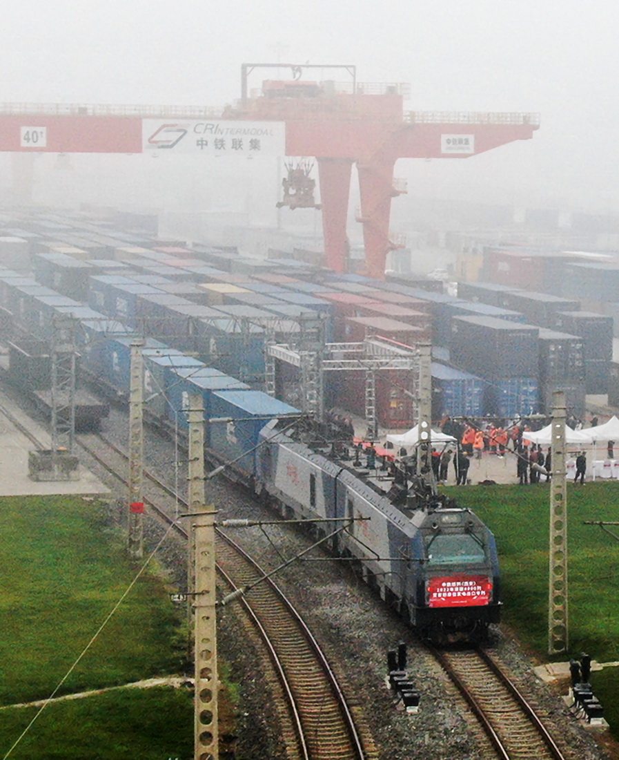 Expresso ferroviário China-Europa em Shaanxi supera 4.000 viagens em 2022

