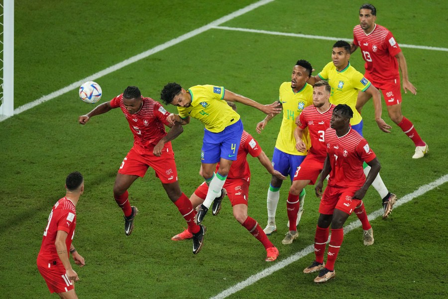 Copa do Mundo: Brasil vence Suíça e garante vaga nas oitavas de final