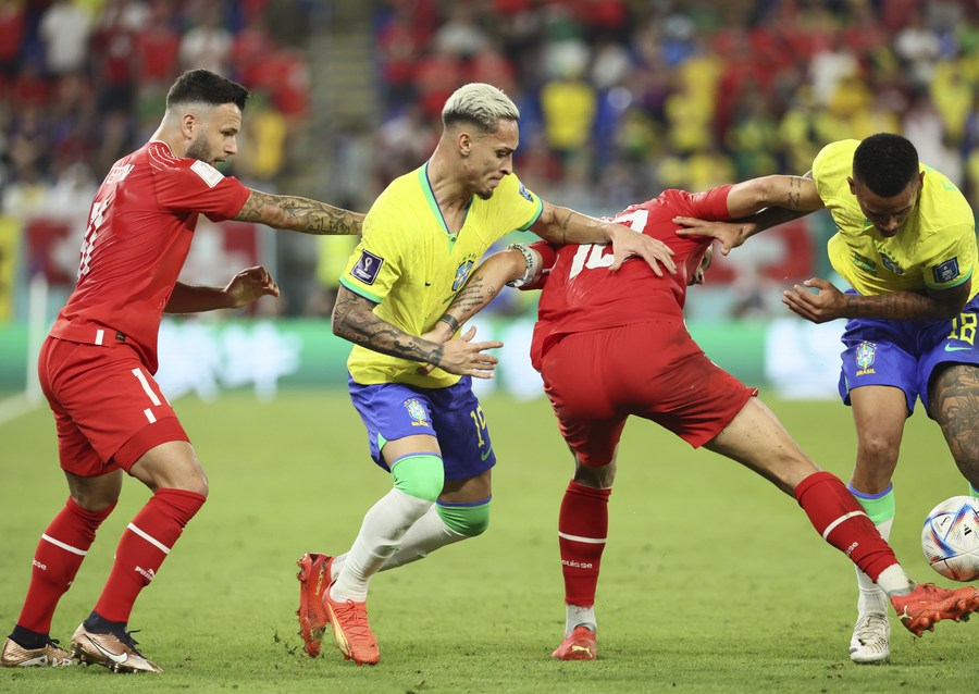 Copa do Mundo: Brasil vence Suíça e garante vaga nas oitavas de final