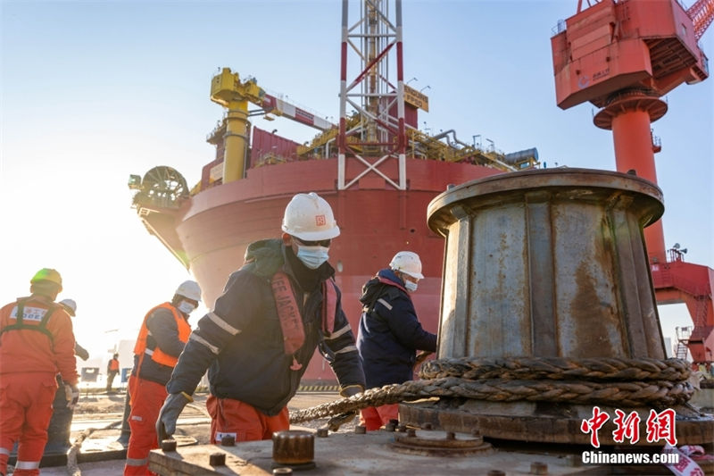 China: FPSO embarca para mar do Norte na Europa