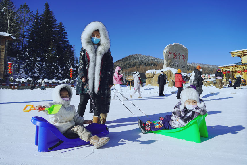 Heilongjiang: vila da neve é oficialmente inaugurada