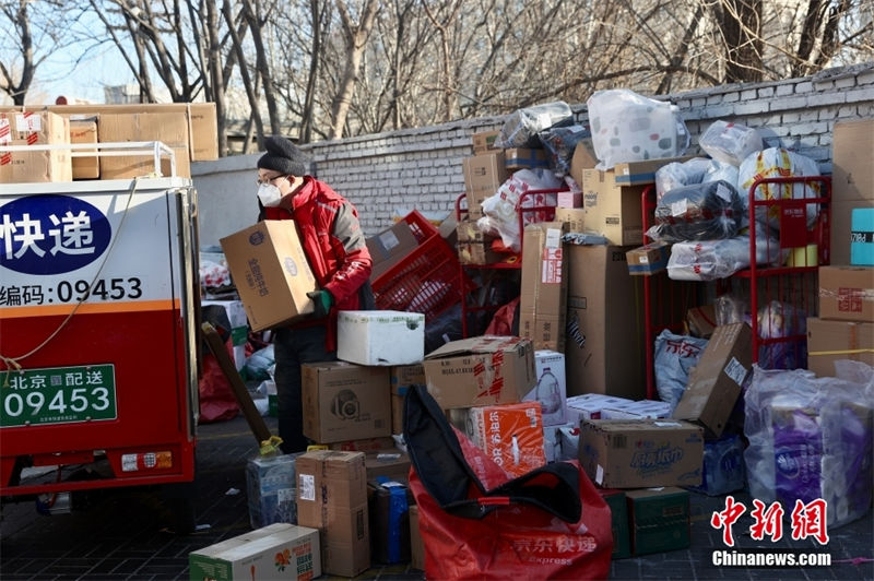 Indústria logística retoma ordem em Beijing