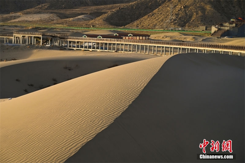 Tibete: primeiro parque do deserto é construído em Shannan