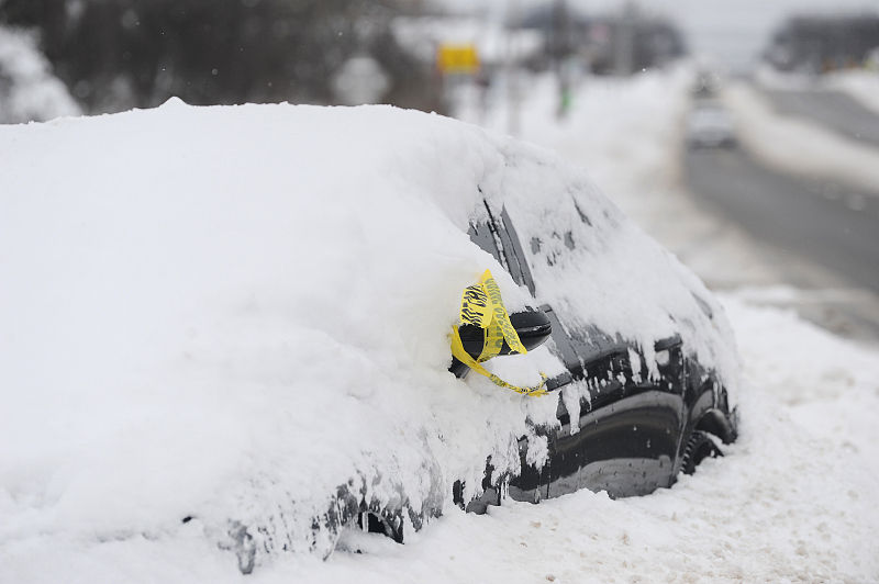 Tempestade de inverno atinge os Estados Unidos