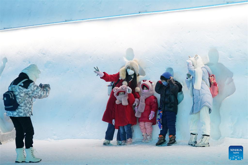 China: 39º Festival Internacional de Gelo e Neve foi inaugurado em Harbin