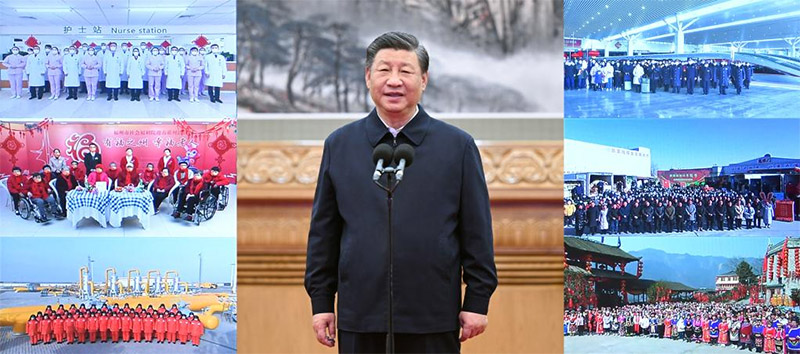 Xi Jinping estende saudações da Festa da Primavera ao povo chinês