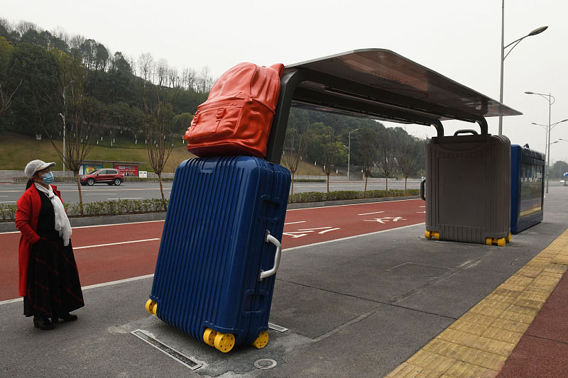 Galeria: paragens de ônibus artísticas de Chongqing