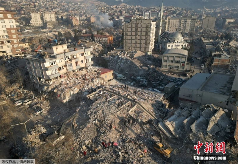 Turquia: imagens aéreas demonstram rasto destruição