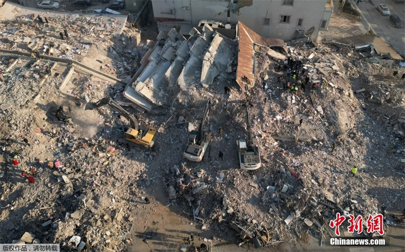 Turquia: imagens aéreas demonstram rasto destruição