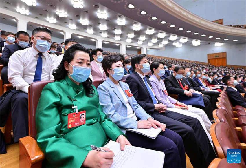 Legislativo nacional da China realiza 2ª reunião plenária da sessão anual