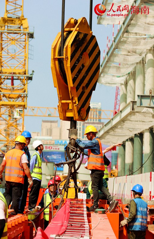 Plataforma inteligente de construção ajudará a erigir arranha-céuis em Hainan