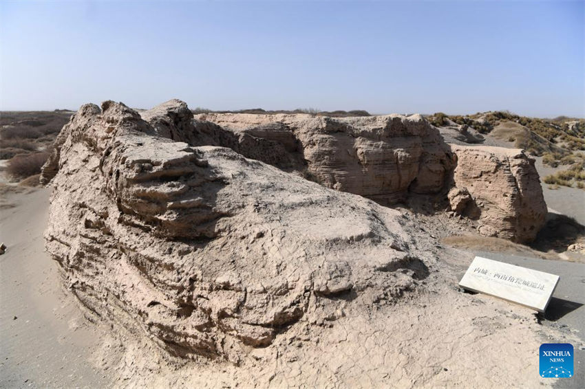 Galeria: ruínas da cidade de Suoyang em Gansu