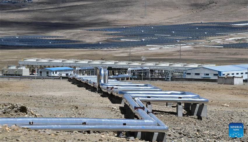 Estação de energia geotérmica de maior altitude da China melhora capacidade de geração de eletricidade