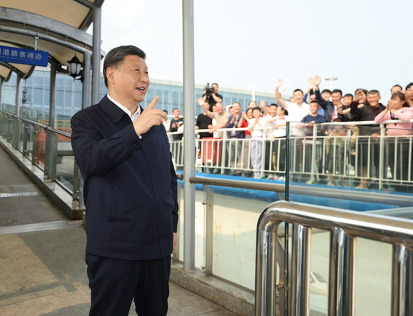 Xi Jinping inspeciona Província de Guangdong, no sul da China